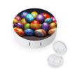 QWHJK Contact Lens Case,Easter Eggs Print Plastic Contact Lens Case,contact Lens Care Box,ontact Lens Travel Box view 1