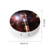 QWHJK Contact Lens Case,Karaoke Microphone Print Plastic Contact Lens Case,contact Lens Care Box,ontact Lens Travel Box view 2