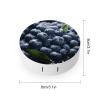 QWHJK Contact Lens Case,Delicious Blueberry Print Plastic Contact Lens Case,contact Lens Care Box,ontact Lens Travel Box view 2