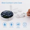 QWHJK Contact Lens Case,Delicious Blueberry Print Plastic Contact Lens Case,contact Lens Care Box,ontact Lens Travel Box view 3