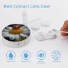 QWHJK Contact Lens Case,Ladybug Daisy Print Plastic Contact Lens Case,contact Lens Care Box,ontact Lens Travel Box view 3
