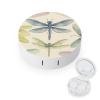 QWHJK Contact Lens Case,Dragonfly Drawing Print Plastic Contact Lens Case,contact Lens Care Box,ontact Lens Travel Box view 1