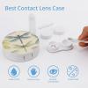 QWHJK Contact Lens Case,Dragonfly Drawing Print Plastic Contact Lens Case,contact Lens Care Box,ontact Lens Travel Box view 3