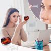 QWHJK Contact Lens Case,Red Lava Print Plastic Contact Lens Case,contact Lens Care Box,ontact Lens Travel Box view 4