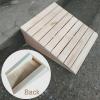 YLLSMGS Wheelchair Ramp Wooden Step Stairs Transition Ramp Portable Mobile Non-Slip Threshold Ramp for Home Porch Steps Curbs(20 * 26 * 12cm/8 * 10 * 4.7in) view 3