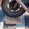 YLLSMGS Wheelchair Ramp Wooden Step Stairs Transition Ramp Portable Mobile Non-Slip Threshold Ramp for Home Porch Steps Curbs(20 * 26 * 12cm/8 * 10 * 4.7in) view 4