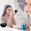 QWHJK Contact Lens Case,Deep Black Waves Print Plastic Contact Lens Case,contact Lens Care Box,ontact Lens Travel Box view 4