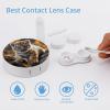QWHJK Contact Lens Case,Cute Tiger Cub Print Plastic Contact Lens Case,contact Lens Care Box,ontact Lens Travel Box view 3