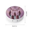QWHJK Contact Lens Case,Dream Catcher Print Plastic Contact Lens Case,contact Lens Care Box,ontact Lens Travel Box view 2