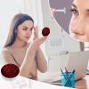 QWHJK Contact Lens Case,Red Leopard Pattern Print Plastic Contact Lens Case,contact Lens Care Box,ontact Lens Travel Box view 4