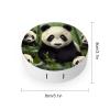 QWHJK Contact Lens Case,Cute Panda Print Plastic Contact Lens Case,contact Lens Care Box,ontact Lens Travel Box view 2