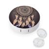 QWHJK Contact Lens Case,Dream Catcher Print Plastic Contact Lens Case,contact Lens Care Box,ontact Lens Travel Box view 1