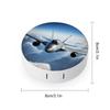 QWHJK Contact Lens Case,Flying Airplane Print Plastic Contact Lens Case,contact Lens Care Box,ontact Lens Travel Box view 2
