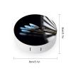 QWHJK Contact Lens Case,Darts Arrows Print Plastic Contact Lens Case,contact Lens Care Box,ontact Lens Travel Box view 2