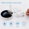 QWHJK Contact Lens Case,Darts Arrows Print Plastic Contact Lens Case,contact Lens Care Box,ontact Lens Travel Box view 3