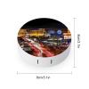 QWHJK Contact Lens Case,Las Vegas Night City Print Plastic Contact Lens Case,contact Lens Care Box,ontact Lens Travel Box view 2