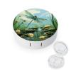 QWHJK Contact Lens Case,Dragonflies in Flight Print Plastic Contact Lens Case,contact Lens Care Box,ontact Lens Travel Box view 1