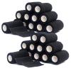 24 Rolls Self Adhesive Bandage Wrap, Vet Wrap 4 Inch for Horses Dogs Wounds Care Dressings, Elastic Self Stick Cohesive Bandage Wrap, Wrist, Sports, Ankle Tape Leg Wraps Black view 1