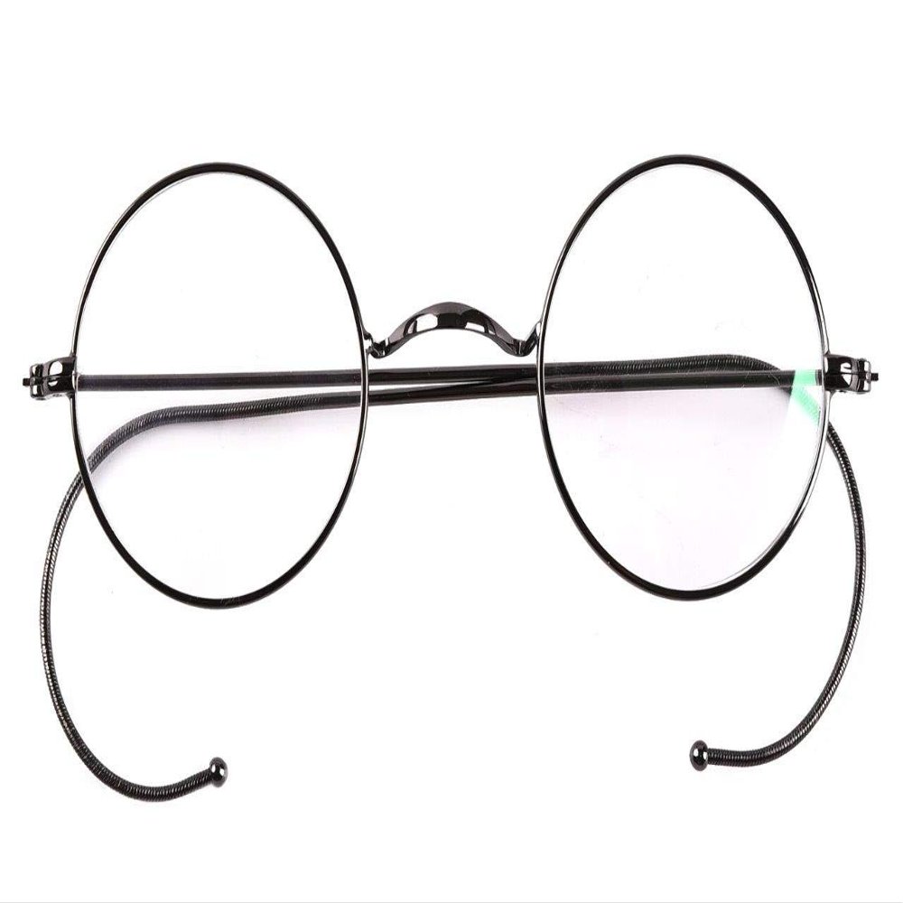 Agstum Blue Light Blocking Reading Glasses, Small Round Wire Rim Readers for Computer Use Anti-Glare Cut UV400 (Gunmetal / 43mm Size, 0.25 x)