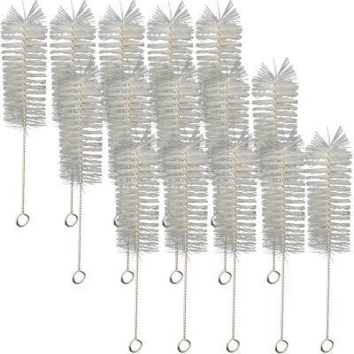 15 Pcs Teapot Spout Brush Test Tube Cleaning Brush Straw Bottle Cleaner Brush Nylon Pipe Tube Cleaner for Sippy Cups Tumbler