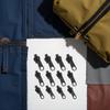 12 Pcs Black Fix Zip Puller -3 Sizes Zip Slider Repair Kit -Zipper Set for Jacket,Luggage,Backpacks Practical Accessories Travel -Kit Fix Black Zipper Rescue view 3