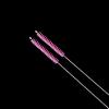10 Pcs Sippy Cup Brush Cleaner Extra Long Straw Cleaner Brush Nylon Pipe Tube Cleaning Brush for Glass Metal Straw Pink view 3