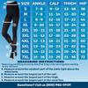ABSOLUTE SUPPORT Opaque Compression Pantyhose for Women 20-30mmHg - Graduated Compression Tights with Open Toe for Varicose Veins Circulation, Pregnancy, Edema, Leg Pain - Black, 4X-Large - A214BL7 view 2