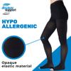 ABSOLUTE SUPPORT Opaque Compression Pantyhose for Women 20-30mmHg - Graduated Compression Tights with Open Toe for Varicose Veins Circulation, Pregnancy, Edema, Leg Pain - Black, 4X-Large - A214BL7 view 3