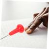 FOMIYES 6pcs Plastic Braille Writing Tool for Blind Learning Braille Pen for Visually Impaired Convenient Writing Supply for Improved Skills for Education and Daily Use view 3