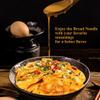 WEIXIAN 4Pack Broad Noodles, Sichuan Wide Noodles with Sesame Sauce, Non-Fried Instant Noodles Dried Chinese Sauce Noodle Skin Ramen Noodle , 4.23oz per Bag (Pack of 4, Sesame sauce flavor) view 2
