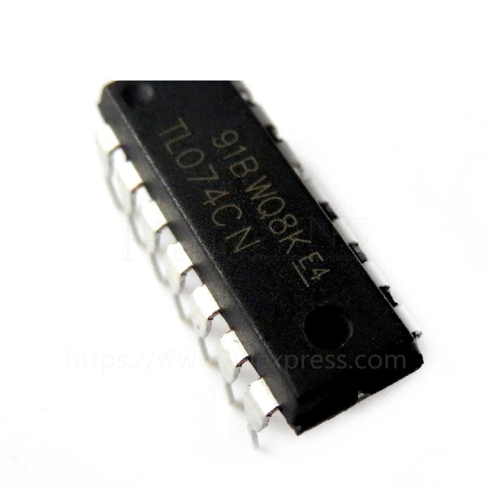 10pcs/lot TL074CN TL074 074CN DIP-14