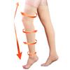 20-30 mmHg Compression Stockings for Women & Men, Thigh High Compression Socks Open Toe, Silicone Dot Band (Nude, Small) view 1