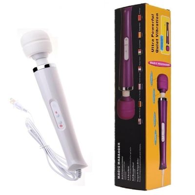 Finever Power Massager Big Tool Electric Foot Neck Back Hand Leg Arm Shoulder Massage Aches Sports Recovery for Women (White Color)