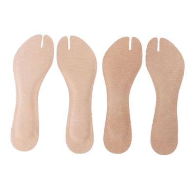 2 Pairs Flip Flop Insoles Flip Flop Cushion Insoles Soft Shockproof Adhesive Flip Flop Pads for Flat Sandals High Heels (S)