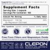 CLEPON Magnesium Glycinate - 100% Chelated for High Absorption - 180 Capsules - 100mg Elemental Magnesium per Capsule - Relaxation, Muscle Cramps Relief & Sleep Support - 3rd Party Tested, Vegan view 4