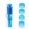 Finever Mini Massager Handheld with 4 Heads Pocket Pen for Body, Face, Neck, Head,Back (Blue Purple Color) view 2