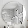 12'' Light Weight Stainless Steel Shower Squeegee for Glass Doors with 4 Pieces Set (1 Window Squeegee, 1 Door Hook and 2 Adhesive Hooks) Perfect Cleaning Tool for Car, Window, Bathroom Mirror view 4
