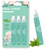 3 Count Mint Breath Spray Mouth Spray Breath Freshener Oral Care for All Ages 0.33OZ (10ML) Cool Mint Flavor view 1