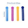 1040 pcs Orthodontic Ligature Ties Braces Rubber Bands O-Ring, Multicolor view 2