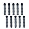 1040 pcs Orthodontic Ligature Ties Black Braces Rubber Bands O-Ring, Black view 1