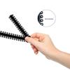 1040 pcs Orthodontic Ligature Ties Black Braces Rubber Bands O-Ring, Black view 3