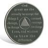 2 Year Colorful Head Bone Sobriety Coin | AA Chip Medallion with Serenity Prayer | Anniversary Token for Men & Women in Recovery | AA Sobriety Gifts Medallion for Month & Year Milestones view 3
