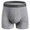 REELINDRY Mens Washable Incontinence Underwear, 2.3 oz Absorbency Reusable Leak Proof Odor Control Trunks 1 Pack(Gray, 2XL) view 1