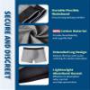 REELINDRY Mens Washable Incontinence Underwear, 2.3 oz Absorbency Reusable Leak Proof Odor Control Trunks 1 Pack(Gray, 2XL) view 4