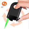 Metal Butane Lighter, Windproof Lighter, Green Flame Lighter, Multifunctional Lighter, Adjustable Flame Lighter, Suitable for Hiking, Camping, Gifts for Men and Women.(Red) view 4