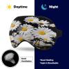 Eye Mask, White Daisy Printed Sleeping Eye Mask,Night Eye Mask,Blackout Sleeping Eye Mask,Travel Eye Mask view 4