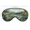 Eye Mask, Tropical Landscape Printed Sleeping Eye Mask,Night Eye Mask,Blackout Sleeping Eye Mask,Travel Eye Mask view 2