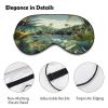 Eye Mask, Tropical Landscape Printed Sleeping Eye Mask,Night Eye Mask,Blackout Sleeping Eye Mask,Travel Eye Mask view 3