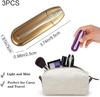 3Pcs Glasses Cleaner, Eyeglass Cleaner Portable Eyeglass Cleaning Kit, Lens Cleaner with Microfiber Tech Portable Mini Sunglasses Brush Cleaning Tool, Easily to Carry for Travel Commutes Office School view 2
