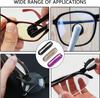 3Pcs Glasses Cleaner, Eyeglass Cleaner Portable Eyeglass Cleaning Kit, Lens Cleaner with Microfiber Tech Portable Mini Sunglasses Brush Cleaning Tool, Easily to Carry for Travel Commutes Office School view 3